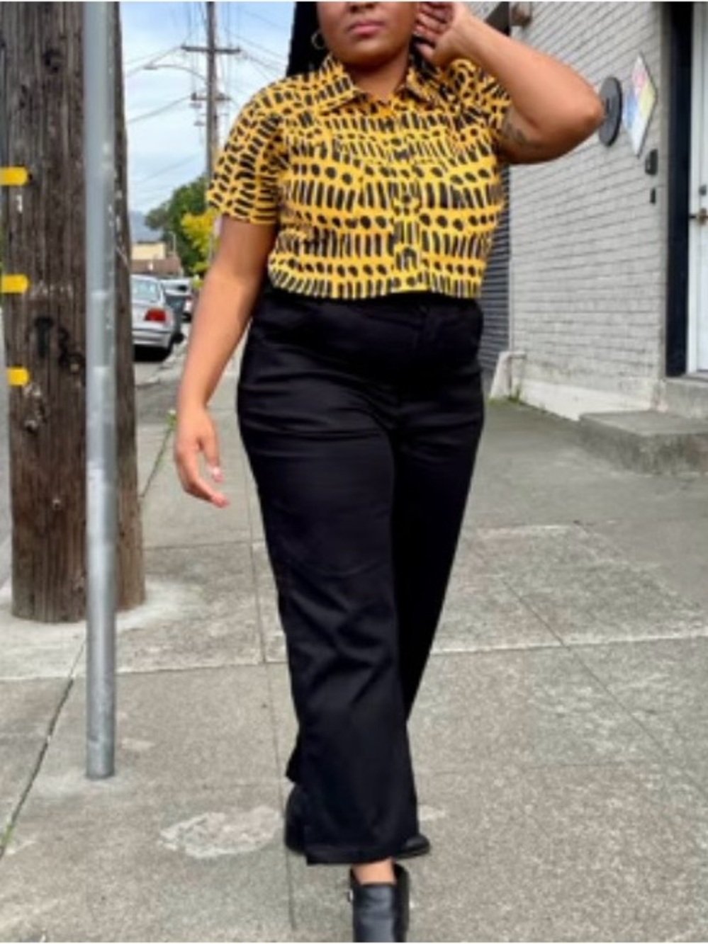 Nooworks Western Top in Dorcas Code
